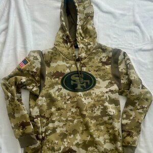 San Francisco 49ers Salute to Service Digi-Camo Hoodie by Nike